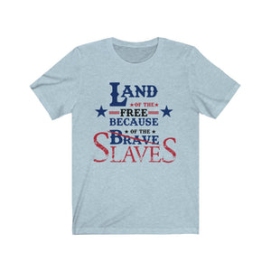 Land Of The Free: Kings' or Queens' Jersey Short Sleeve Tee