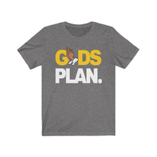 Load image into Gallery viewer, God&#39;s Plan: Kings&#39; Jersey Short Sleeve Tee