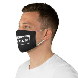 Black Wall Street: Kings' or Queens' Fabric Face Mask