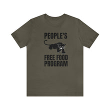 Load image into Gallery viewer, People&#39;s Free Food Program: Unisex Jersey Short Sleeve Tee