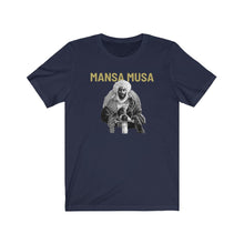 Load image into Gallery viewer, Mansa Musa: Kings&#39; Jersey Short Sleeve Tee