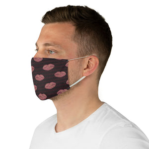 Lips (Pink & Purple): Queens' Fabric Face Mask
