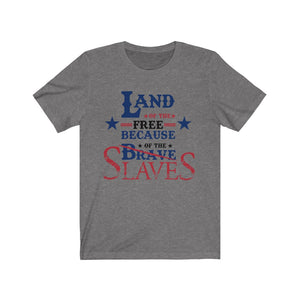 Land Of The Free: Kings' or Queens' Jersey Short Sleeve Tee