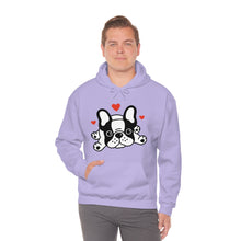 Load image into Gallery viewer, Mia/French Bulldog: Unisex Heavy Blend™ Hooded Sweatshirt