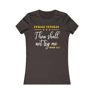 Female Veteran: Queens' Favorite Tee