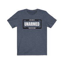 Cargar imagen en el visor de la galería, Unarmed: Kings&#39; or Queens&#39; Jersey Short Sleeve Tee