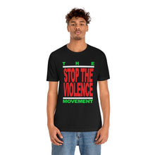 Cargar imagen en el visor de la galería, Stop The Violence Movement: Unisex Jersey Short Sleeve Tee