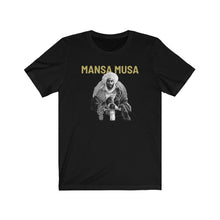 Load image into Gallery viewer, Mansa Musa: Kings&#39; Jersey Short Sleeve Tee