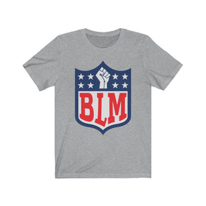 BLM Shield: Kings' or Queens' Jersey Short Sleeve Tee