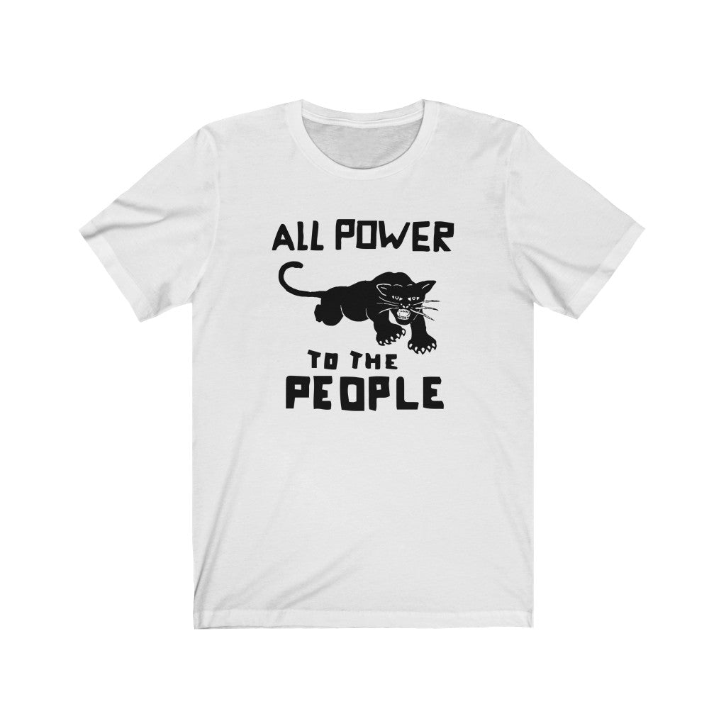 All Power: Kings' or Queens' Jersey Short Sleeve Tee