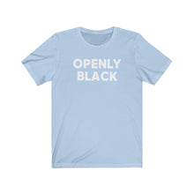 Cargar imagen en el visor de la galería, Openly Black: Kings&#39; Jersey Short Sleeve Tee