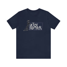 Cargar imagen en el visor de la galería, The Black panther: Unisex Jersey Short Sleeve Tee