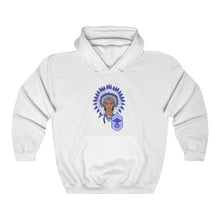 Load image into Gallery viewer, USAF Female Chief: Unisex Heavy Blend™ Hooded Sweatshirt