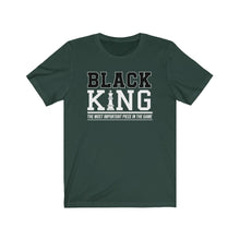 Load image into Gallery viewer, Black King: Kings&#39; Jersey Short Sleeve Tee