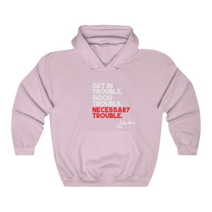 Get In Good Trouble: Unisex Heavy Blend™ Hooded Sweatshirt