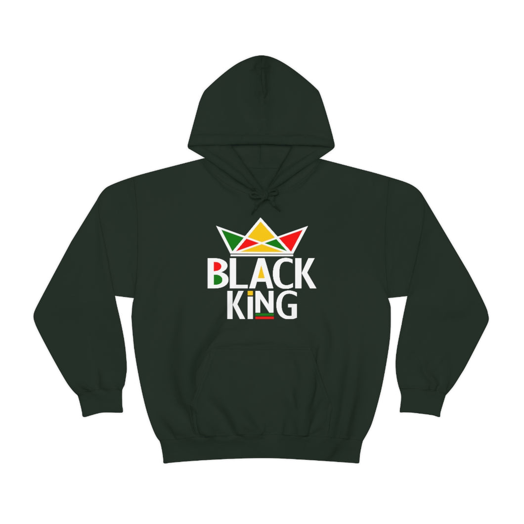 Black King: Unisex Heavy Blend™ Hooded Sweatshirt