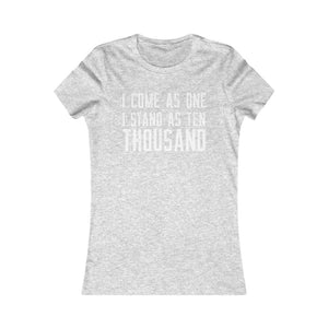 I Stand As Ten Thousand: Queens' Favorite Tee