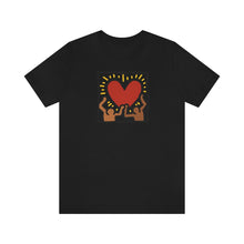 Cargar imagen en el visor de la galería, Black Luv: Unisex Jersey Short Sleeve Tee