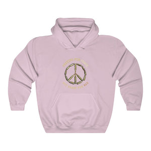 Praying For Peace/Ready For War: Unisex Heavy Blend™ Hooded Sweatshirt