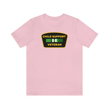 Cargar imagen en el visor de la galería, Child Support Veteran: Unisex Jersey Short Sleeve Tee