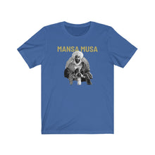 Load image into Gallery viewer, Mansa Musa: Kings&#39; Jersey Short Sleeve Tee