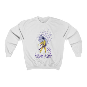 Purple Rain: Unisex Heavy Blend™ Crewneck Sweatshirt