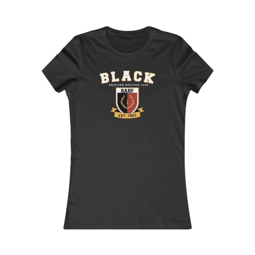 Black Heritage Flag: Women's Favorite Tee