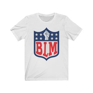 BLM Shield: Kings' or Queens' Jersey Short Sleeve Tee