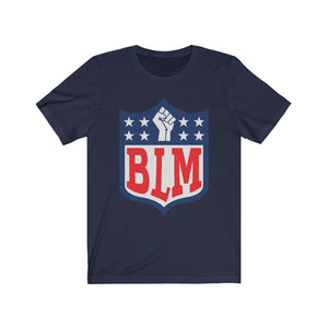 BLM Shield: Kings' or Queens' Jersey Short Sleeve Tee