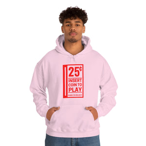 Insert to Play: Unisex Heavy Blend™ Hooded Sweatshirt