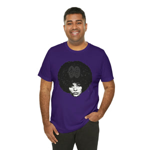 Angela Davis/UCC Logo: Unisex Jersey Short Sleeve Tee