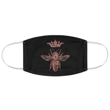Cargar imagen en el visor de la galería, Queen Bee (Rose Gold): Queens&#39; Fabric Face Mask