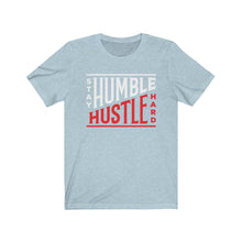 Load image into Gallery viewer, Stay Humble &amp; Hustle Hard: Kings&#39; or Queens&#39; Jersey Short Sleeve Tee