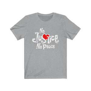 No Justice No Peace: Kings' or Queens' Jersey Short Sleeve Tee