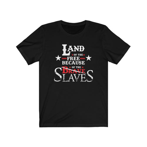 Because Of The Slaves: Kings' Jersey Short Sleeve Tee