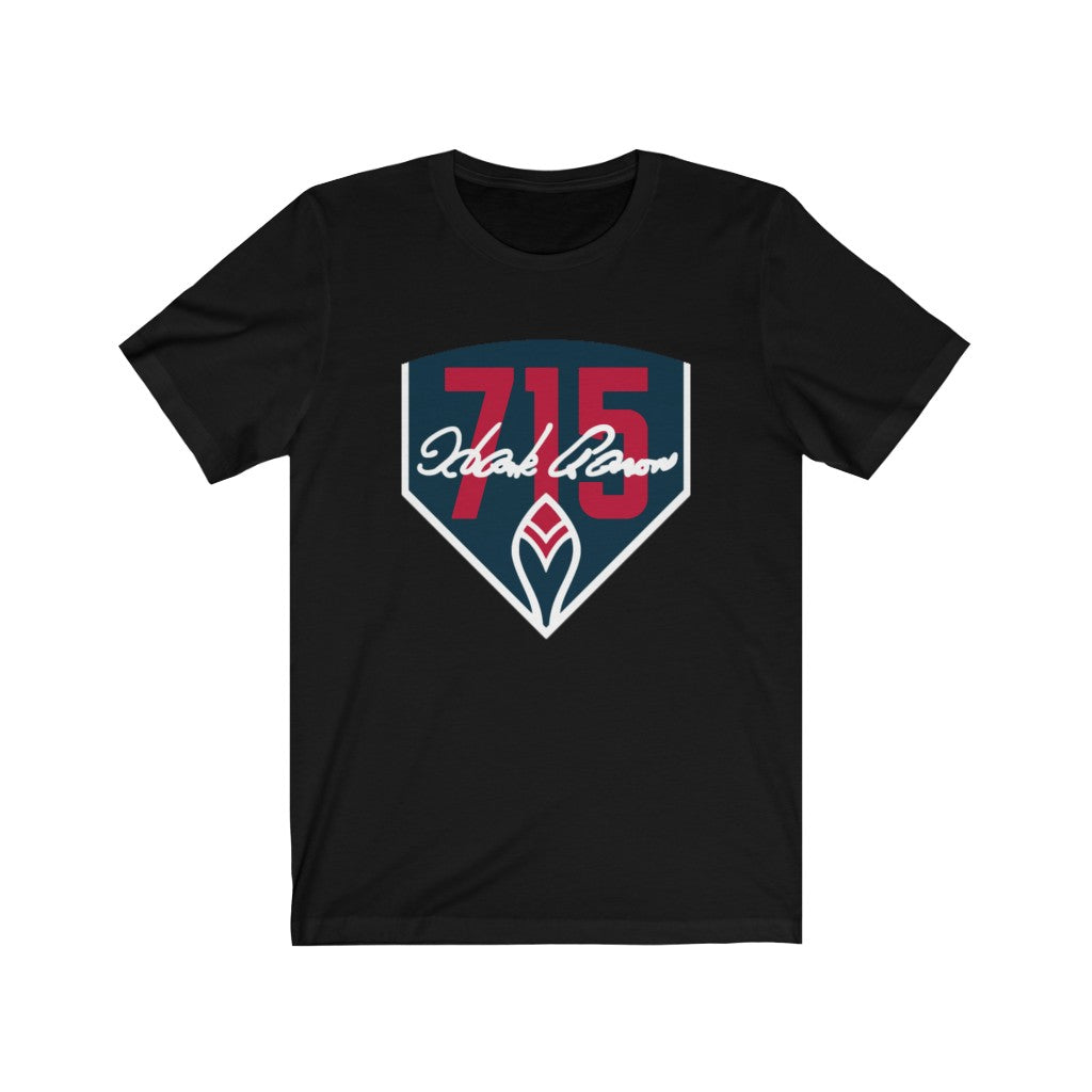 Hank Aaron/715: Kings' Jersey Short Sleeve Tee – United Crowns Collection ™