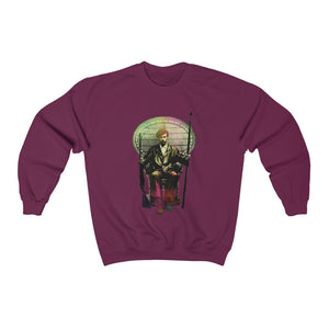 Huey Newton (Retro): Unisex Heavy Blend™ Crewneck Sweatshirt