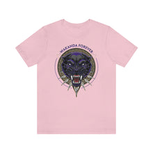 Load image into Gallery viewer, Panther (Wakanda Forever): Unisex Jersey Short Sleeve Tee