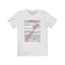 Load image into Gallery viewer, DD-214/Freedom Papers: Unisex Jersey Short Sleeve Tee