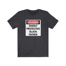 Load image into Gallery viewer, Protective Black Dad: Kings&#39; Jersey Short Sleeve Tee
