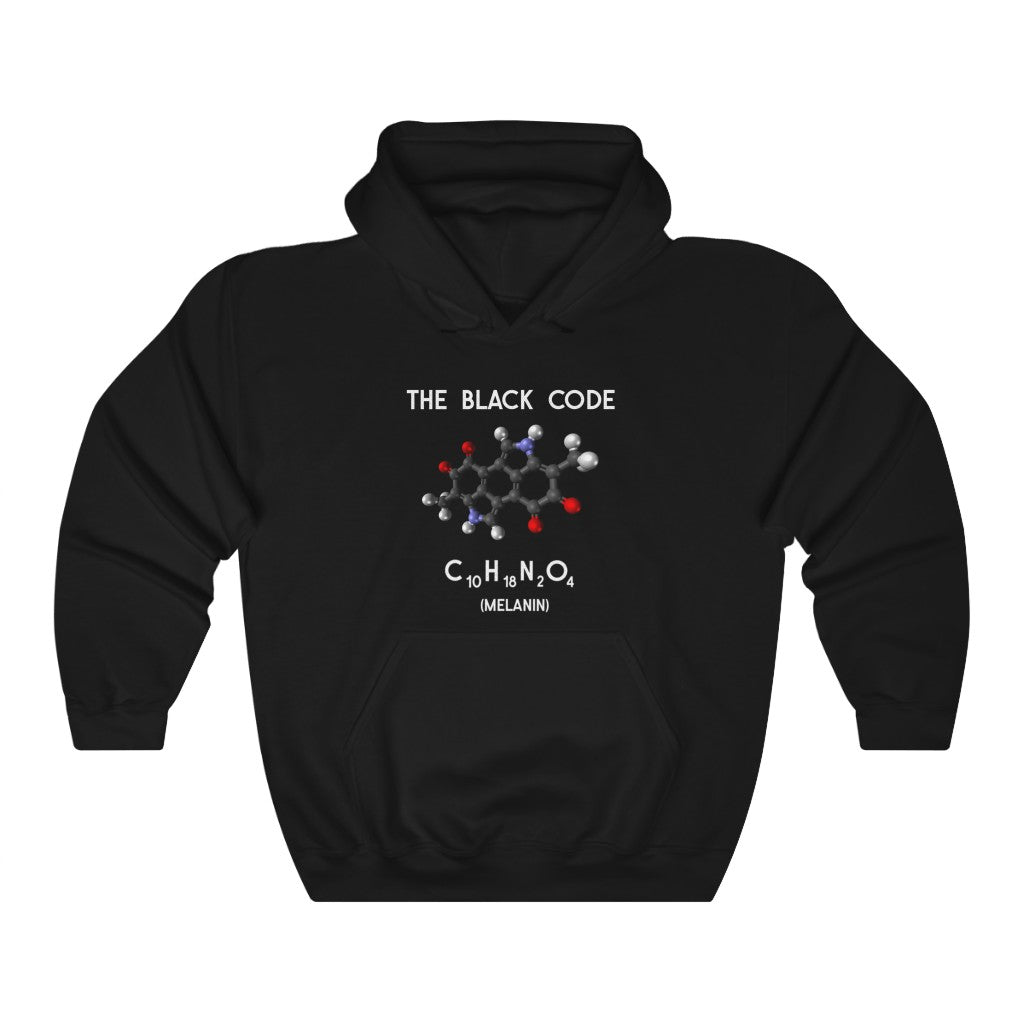 The Black Code: Unisex Heavy Blend™ Hooded Sweatshirt