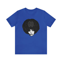 Cargar imagen en el visor de la galería, Angela Davis/UCC Logo: Unisex Jersey Short Sleeve Tee