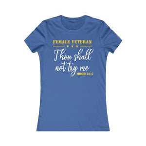 Female Veteran: Queens' Favorite Tee