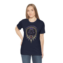 Load image into Gallery viewer, Panther (Wakanda Forever): Unisex Jersey Short Sleeve Tee