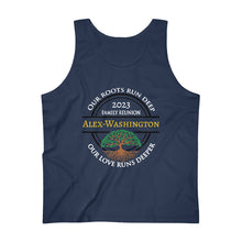 Cargar imagen en el visor de la galería, Alex-Washington Reunion (Multi-colors): Men&#39;s Ultra Cotton Tank Top