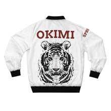 Load image into Gallery viewer, Okimi: Kings&#39; AOP Bomber Jacket