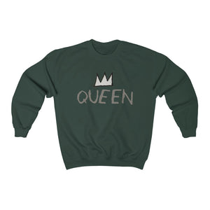Crowned Queen: Unisex Heavy Blend™ Crewneck Sweatshirt