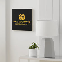 Load image into Gallery viewer, United Crowns Foundation, Inc. Logo: Wood Canvas