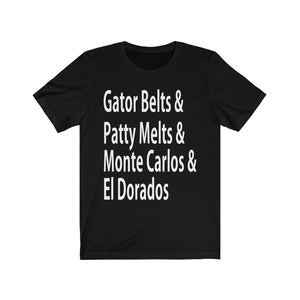 Gater Belts & Patty Melts: Kings' Jersey Short Sleeve Tee