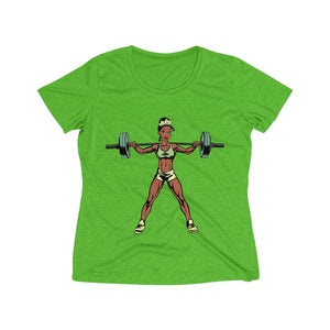 Workout Tianna: Queens' Heather Wicking Tee